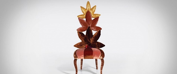 кресло Sicis в форме экзотического растения