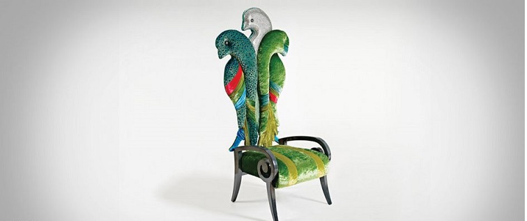 кресло Sicis в форме экзотических птиц
